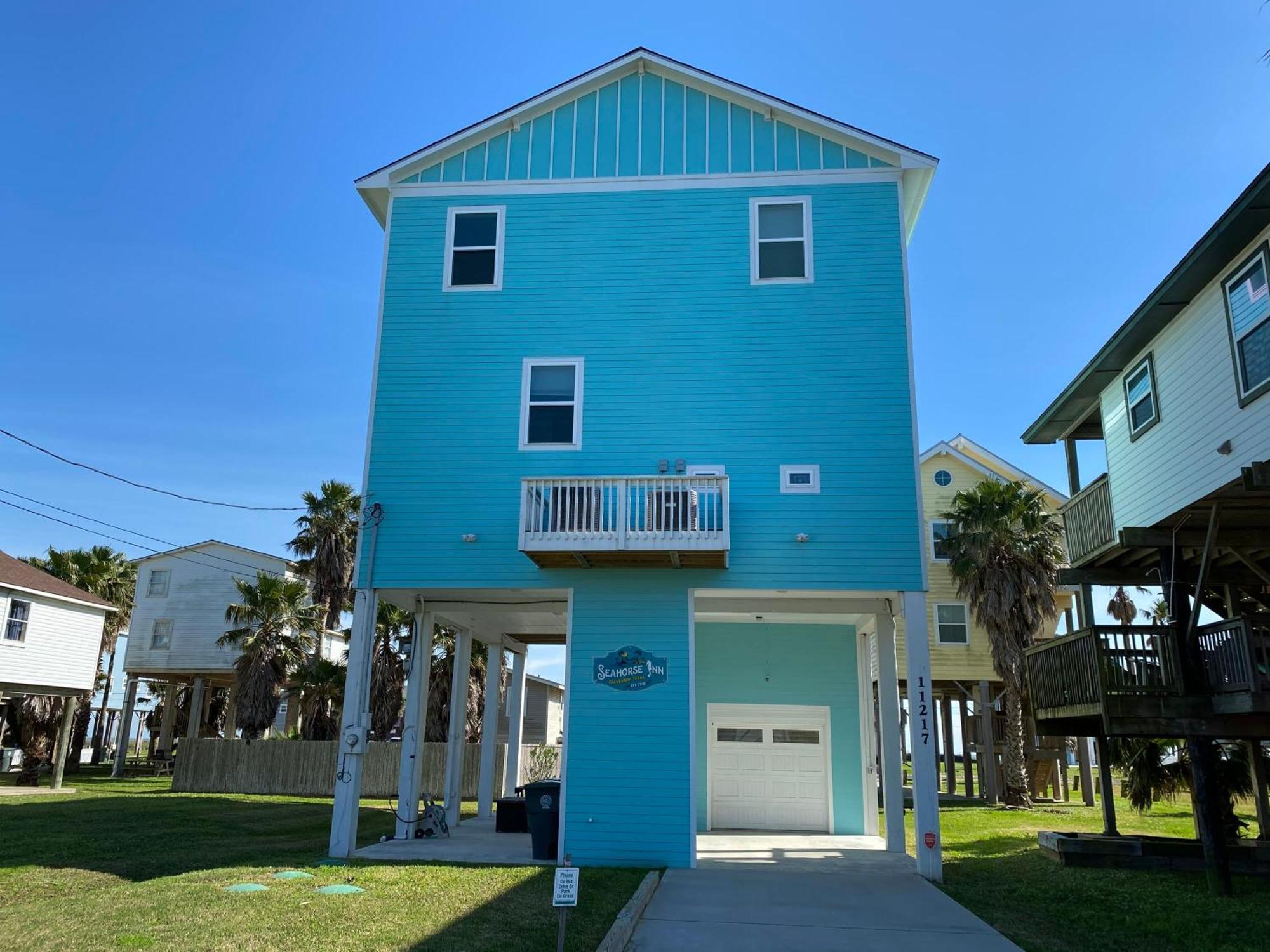 Beachside Paradise Retreat With Luxury Villa Galveston Buitenkant foto